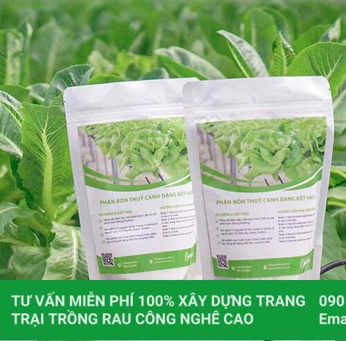 Dinh dưỡng thuỷ canh dạng Bột cho RAU ĂN LÁ 1KG 5 Dinh dưỡng thủy canh Hachi