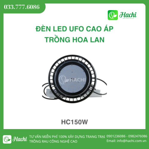 Đèn LED trồng hoa lan UFO330 150W/WBU