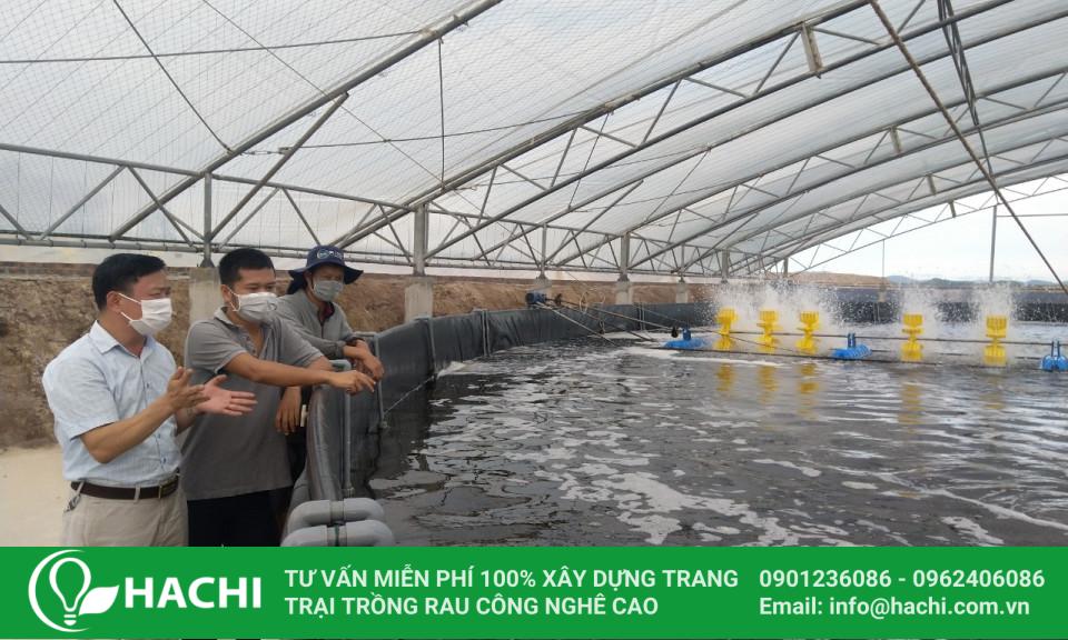 Báo giá Nhà màng nuôi tôm công nghệ mới nhất hiện nay 9 Nhà màng nuôi tôm